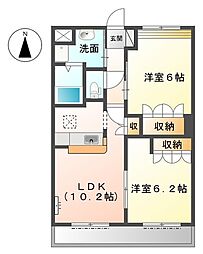 サニーヒルズ芥見 2階
