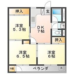 メゾニティー鷺山A 3階