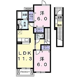 ジュネスII 2階