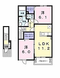 グランツ長良B 2階