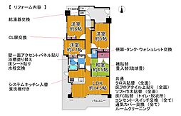 ユニ・アルス平野プレジオ 4LDKの間取図画像