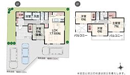 鹿嶋市港ヶ丘1丁目23-P1　4号棟　新築戸建