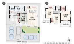 鹿嶋市港ヶ丘1丁目23-P1　3号棟　新築戸建