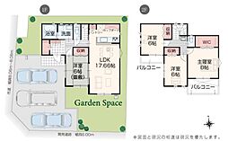 鹿嶋市港ヶ丘1丁目23-P1　1号棟　新築戸建