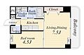 ヨーロピア荒田6階5.4万円