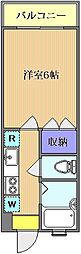 エントピア鴨池第8 1Kの間取図画像