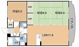間取図画像 3LDK