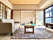 和室にラグを置けば洋間風に使えます