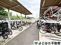 自転車置き場完...