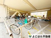 自転車置き場完備。