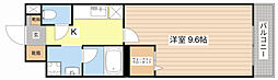 ラディエマルタ 1Kの間取図画像