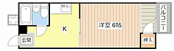 ハイツトミダ 1Kの間取図画像