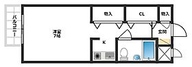 ビエラコート高槻 415 ｜ 大阪府高槻市天神町2丁目1-17（賃貸マンション1R・4階・20.99㎡） その2