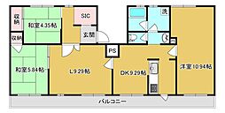 間取図画像 3LDK