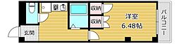 旭ビル 1DKの間取図画像