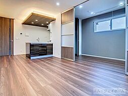 JR東海道・山陽本線 南草津駅 徒歩15分の賃貸アパート 3階2LDKのリビング/ダイニング