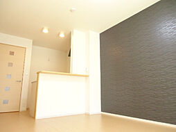 近江鉄道近江本線 彦根口駅 徒歩10分の賃貸アパート 1階1LDKのリビング/ダイニング