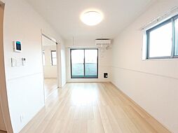 JR湖西線 堅田駅 徒歩19分の賃貸アパート 2階2LDKのリビング/ダイニング