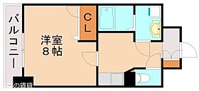 グランハイアット  ｜ 福岡県北九州市八幡西区岸の浦1丁目（賃貸マンション1K・3階・27.38㎡） その2