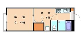 福岡県遠賀郡岡垣町海老津駅前（賃貸アパート1DK・2階・25.50㎡） その2