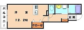 ＫＥＩ　ＨＯＵＳＥII  ｜ 福岡県遠賀郡水巻町古賀2丁目（賃貸アパート1R・1階・32.90㎡） その2