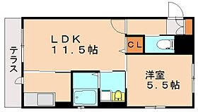 シャルマン富士  ｜ 福岡県北九州市八幡西区藤原3丁目（賃貸アパート1LDK・1階・40.38㎡） その2