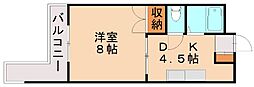間取図画像 1DK