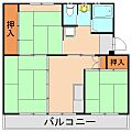 ビレッジハウス本城2棟2階3.8万円