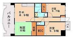 間取図画像 3DK