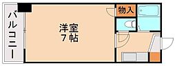 サンピア医生ヶ丘 1Kの間取図画像