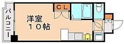 ベルガ菅原 ワンルームの間取図画像