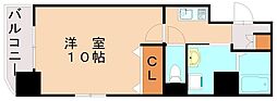 グランド・コスモ 1Kの間取図画像