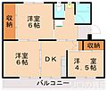 ビレッジハウス本城2棟1階4.7万円