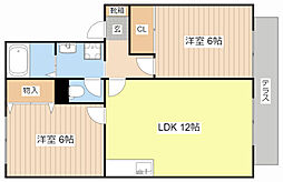 Friend・ly 2LDKの間取図画像