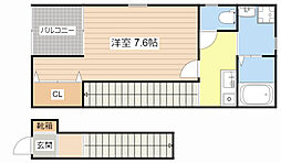 Mr.6 1Kの間取図画像