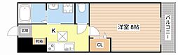 フェニックス2 1Kの間取図画像