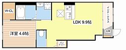 甲南町葛木新築アパート 1LDKの間取図画像