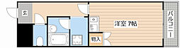 NaSu1本社ビル ワンルームの間取図画像