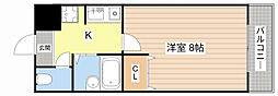 センチュリー玉川 1Kの間取図画像