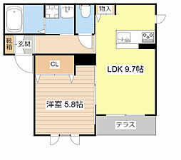 ジ・エクセレンス Y 1LDKの間取図画像