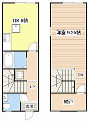 JR草津線 三雲駅 3.4kmの賃貸マンション 1階1SDKの間取り
