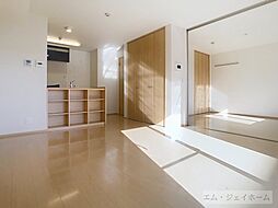 JR湖西線 唐崎駅 徒歩4分の賃貸アパート 1階1LDKのリビング/ダイニング