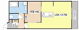 REGINA 1LDKの間取図画像