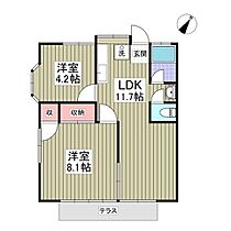 コーポ光D棟 102 ｜ 神奈川県小田原市小八幡3丁目（賃貸アパート2LDK・1階・46.37㎡） その2