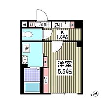 ER松戸 102 ｜ 千葉県松戸市根本（賃貸マンション1K・1階・20.43㎡） その2