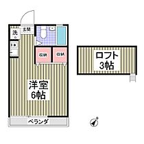 タイソウハイツ 202 ｜ 千葉県船橋市田喜野井4丁目（賃貸アパート1R・2階・16.66㎡） その2