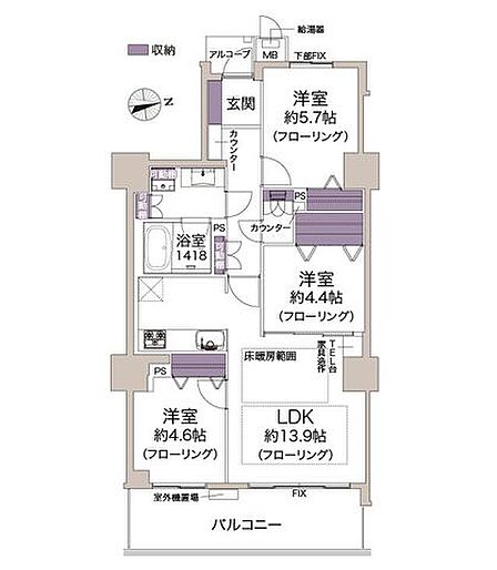 3LDK