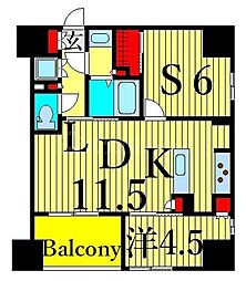 間取図画像 1SLDK