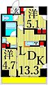 ONE ROOF RESIDENCE NISHINIPPORI4階23.7万円