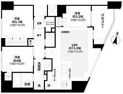 GREENPARK文京西片 3LDKの間取図画像